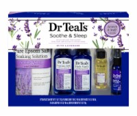 Dr. Teal's® Soothe Sleep Lavender Bathroom Gift Set Perspective: Main