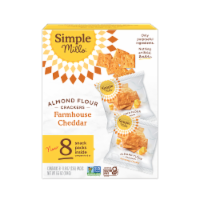 Simple Mills® Farmhouse Cheddar Almond Flour Cracker Snack Pack