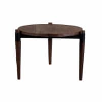 Porter Designs Santiago Contemporary Solid Wood Side Table