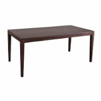 Porter Designs Fall River Solid Sheesham Wood Dining Table - Gray