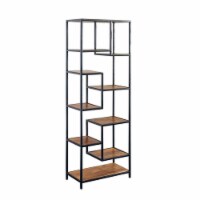 Porter Designs Delancy Solid Mango Wood Bookcase - Brown