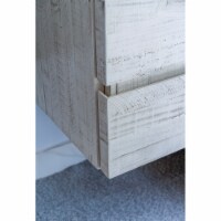 Fresca Formosa 58  Wall Hung Double Sink Modern Bathroom Cabinet in Rustic White
