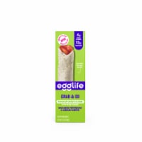 Egglife® Grab & Go Pepperoni & Cream Cheese with Roasted Garlic & Herb Egg White Wrap Perspective: Main