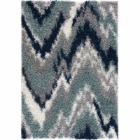 L'Baiet Valentina Multicolor Shag 2' X 6' Rug