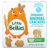 Little Bellies Organic Animal Crackers 4.58 oz. Perspective: Main