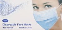Disposable Face Masks with Ear Loops