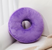 Cheer Collection Super Soft Microplush Doughnut Pillow and Seat Cushion for Kids and Adults