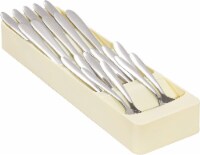 Cheer Collection Compact Space Saving Tray for Flatware and Silverware