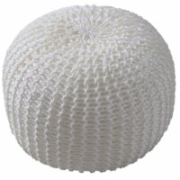 Cheer Collection 18  Round Ottoman Pouf
