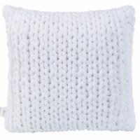 Cheer Collection 18 x 18 Knitted Throw Pillow