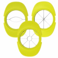 Cheer Collection Set of 3 Fruit and Vegetable Slicers, Corer, Mango and Tomato Slicer