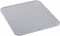 Cheer Collection Silicone Dish Drying Mat for Kitchen Counter, Silicone Drying Pad and Trivet