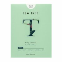 Rael Beauty Tea Tree Purify + Soothe Facial Sheet Masks 5 Count