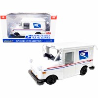Greenlight 51412 1-24 Scale USPS LLV Long Life Diecast Model Postal Delivery Vehicle with Str