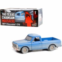 1971 Chevrolet C10 Pickup Truck Light Blue (Dusty)  The Texas Chainsaw Massacre