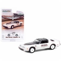 1980 Pontiac Firebird Trans Am T/A White with Black Top Official Pace Car  64th