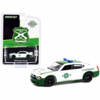 2006 Dodge Charger Police Car Green & White \Carabineros de Chile Hobby Exclusive\  1/64 Car