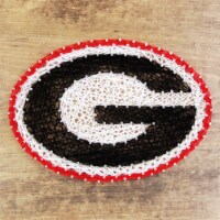 Georgia Bulldogs Team Pride String Art Craft Kit