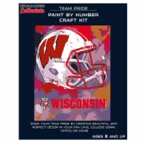 Wisconsin Badgers Team Pride Paint by Number Craft Kit