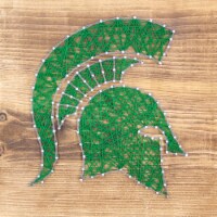 Michigan State Spartans Team Pride String Art Craft Kit