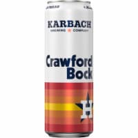 Karbach Brewing Company Crawford Bock Beer Perspective: Main