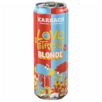 Karbach Brewing Company Love Street Blonde Beer Single Can Perspective: Main