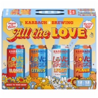 Karbach Brewing Company All the Love Beer Variety Twelve Pack 12 - 12 fl oz Cans Perspective: Main