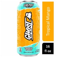 Ghost® Zero Sugar Tropical Mango Energy Drink Can