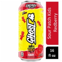 Ghost® Zero Sugar Sour Patch Kids Redberry Energy Drink Can
