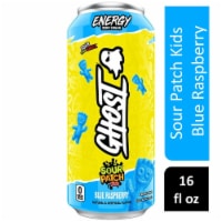 Ghost® Zero Sugar Sour Patch Kids Blue Raspberry Energy Drink Can