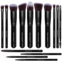 SHANY Black Bombshell Professional Makeup Brush Set