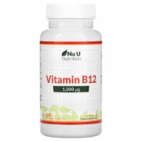 Nu U Nutrition Vitamin B12 1 000 µg - 180 Vegetarian Tablets