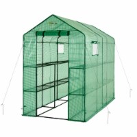 Ogrow Extra Large Heavy Duty Walk-In Portable Lawn and Garden Greenhouse