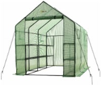 Ogrow Walk In 2 Tier 12 Shelf Portable Greenhouse