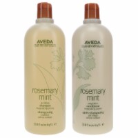 Aveda Rosemary Mint Shampoo 33.8 oz & Rosemary Mint Weightless Conditioner 33.8 oz Combo Pack