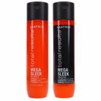 Matrix Total Results Mega Sleek Shampoo 10.1 oz & Total Results Mega Sleek Conditioner 10.1 o