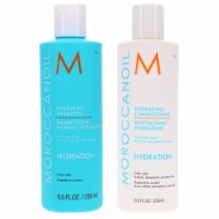 Moroccanoil Hydrating Shampoo 8.5 oz & Hydrating Conditioner 8.5 oz Combo Pack