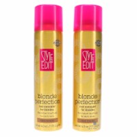 Style Edit Dark Blonde Root Concealer Touch Up Spray 4 oz 2 Pack