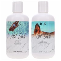 IGK Hot Girls Hydrating Shampoo 8 oz & Hot Girls Hydrating Conditioner 8 oz Combo Pack