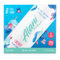 Alani NU Blue Slush Energy Drink Multipack Cans Perspective: Main