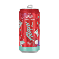 Alani Nu Energy Drink Cherry Slush Can Perspective: Main