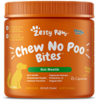 Zesty Paws® Chew No Poo Bites™ Gut Health Chicken Soft Chews