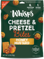 Whisps® Honey Mustard Cheese & Pretzel Bites