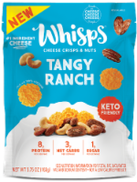 Whisps® Tangy Ranch Cheddar Cheese Crisps and Nuts Perspective: Main