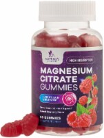 Magnesium Gummies - High Absorption Magnesium Citrate Gummy for Adults & Kids - 60 Gummies Perspective: Main