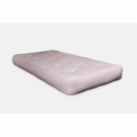 6 Single Foam Twin Futon - Natural