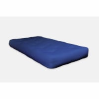 8 Double Foam Twin Futon - Royal