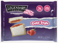 Legendary Foods™ Cake Style Strawberry Flavored Tasty Pastry Perspective: Main