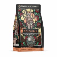 Bones Coffee Company Colombia Medium Roast Whole Bean Coffee Perspective: Main