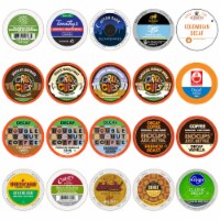 Perfect Sampler Variety Pack Decaf Coffee Single Serve Cups For Keurig K Cup Brewers 20 Count Perspective: Main